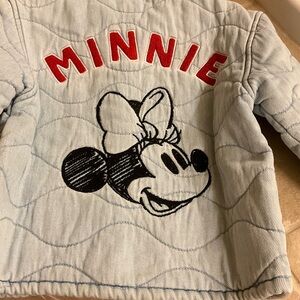 Zara Kids Minnie Mouse Flannel Jacket